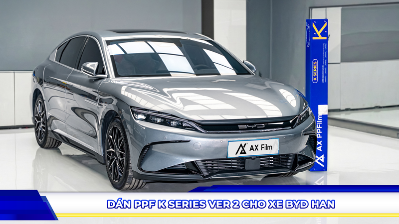 Dán PPF K Series Ver 2 cho xe BYD Han